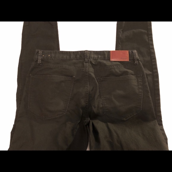New MADEWELL black thin Skinny Skinny pants 28 32 - Picture 3 of 5